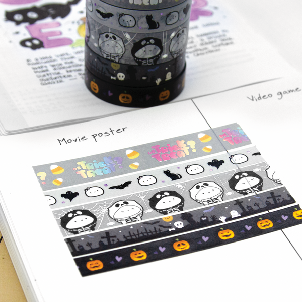 Drop Dead Gorgeous Halloween washi- Limited Stock! Limit 2/customer
