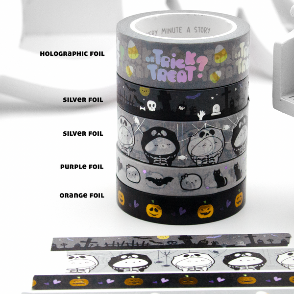 Drop Dead Gorgeous Halloween washi- Limited Stock! Limit 2/customer