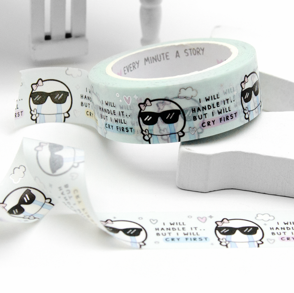 I will cry first Beanie washi - Limit 2/order