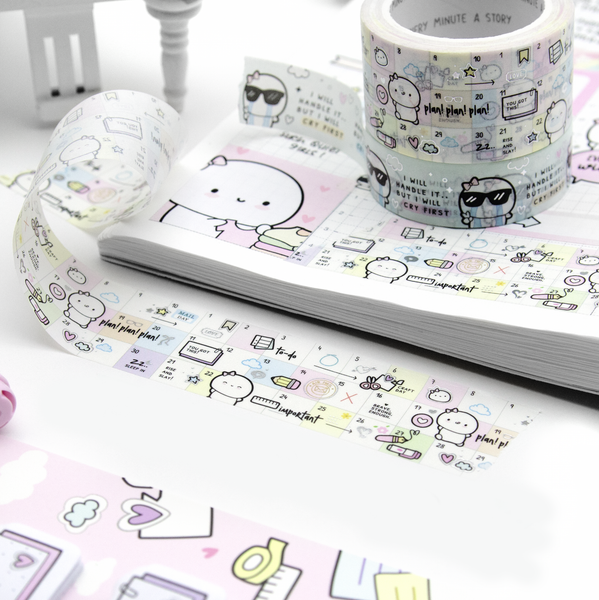 Planner grid wide washi - Limit 2/order