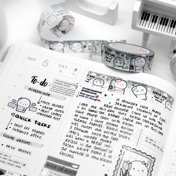404 sleep not found, insomnia Beanie washi - Limit 2/order