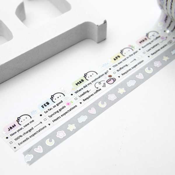 Planner girl's annual report, 2027 washi - Limited Stock, limit 2/order