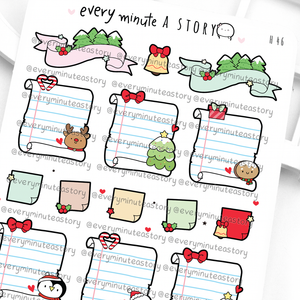 Holiday write-in notes- LOW STOCK!
