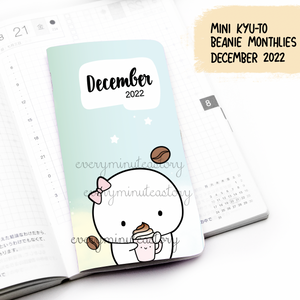 December 2022, MINI Kyu-to Beanie Monthlies | Printed Insert, Inserts