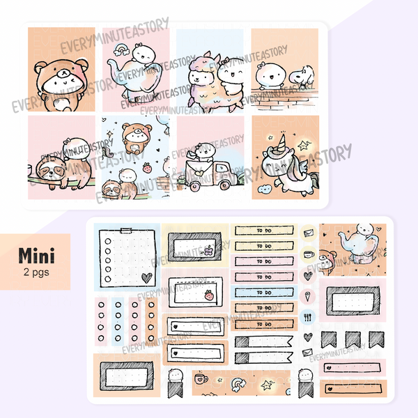 Fur babies inktober mini kit- LOW STOCK!
