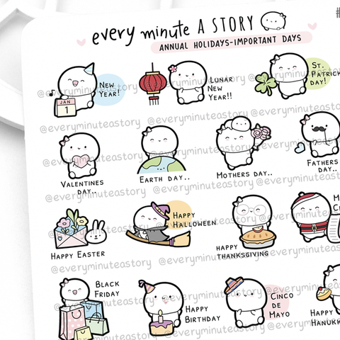 HK big stickers – Every Minute A Story