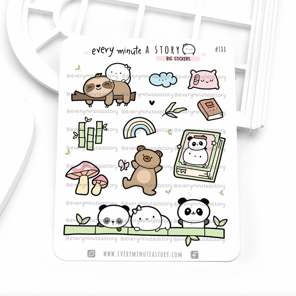 Un-bear-ably cute big stickers