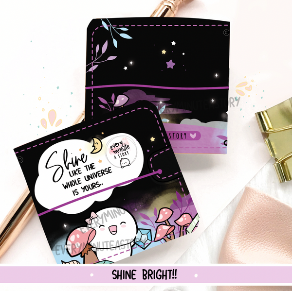 'Shine' crystal forest sticker book and Jelly cover add on- LOW STOCK!