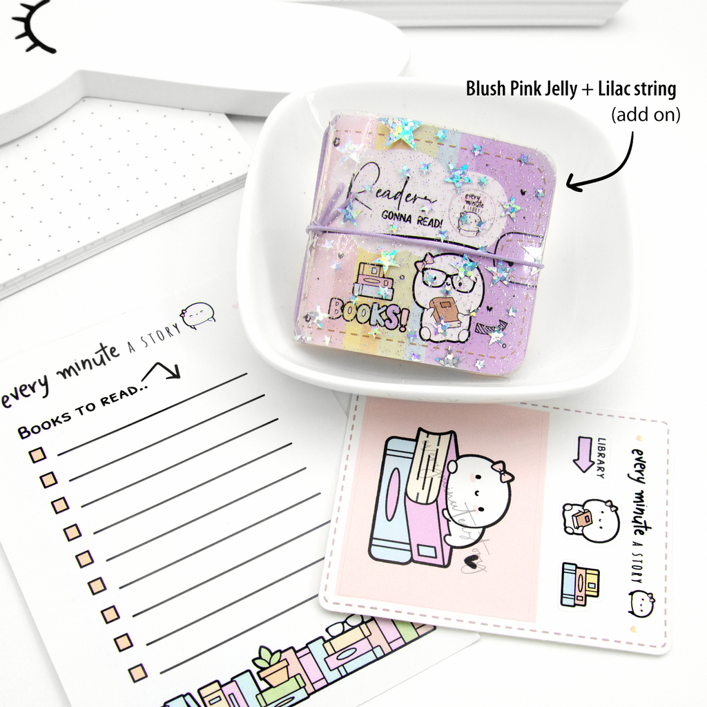 Cute Magic Sticker book and Jelly cover add on- LIMITED STOCK