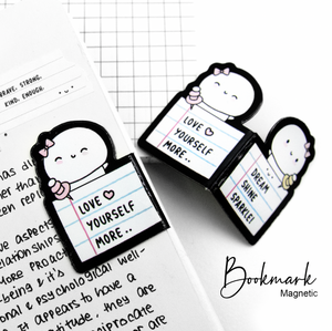 Love yourself more magnetic bookmark- LOW STOCK!