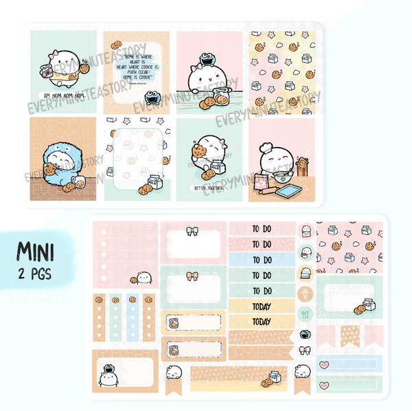 Me want cookie Beanie hand-drawn kit- mini and full kit- LOW STOCK!