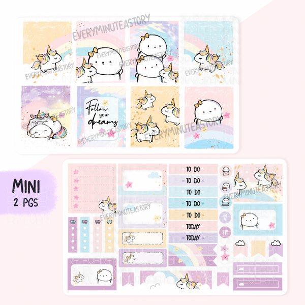 Painted Dreams unicorn wishes kit- mini and full kit