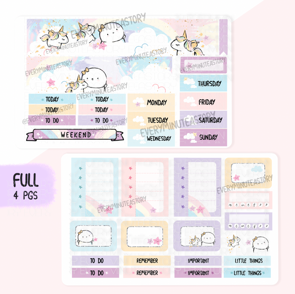 Painted Dreams unicorn wishes kit- mini and full kit