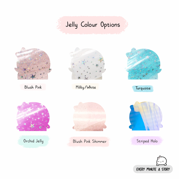 Jelly Cover for mini sticker books | Holds up to 3 books | Limited Stock!!