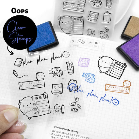 OOPS Beanie stamp set- LOW STOCK! Limit 2/order
