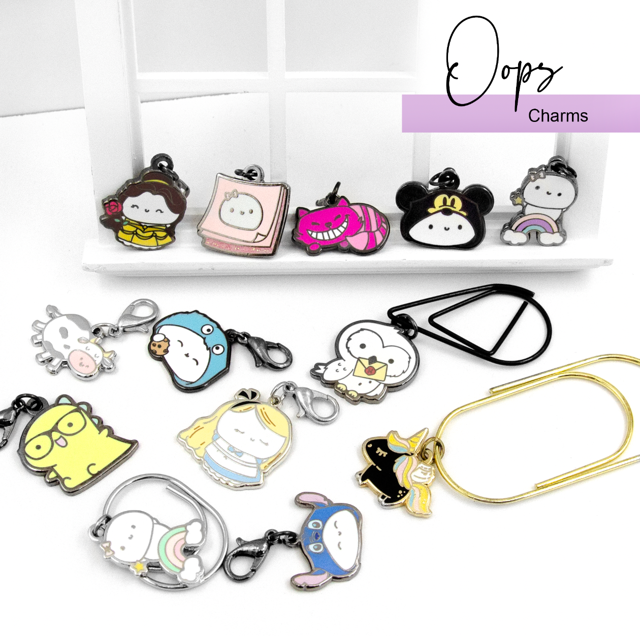 Oops hard enamel charm bags | LIMITED STOCK! 50% off