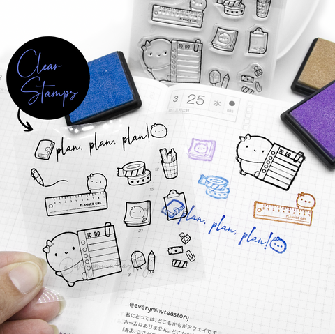 Planner girl stamp set- LIMITED STOCK!