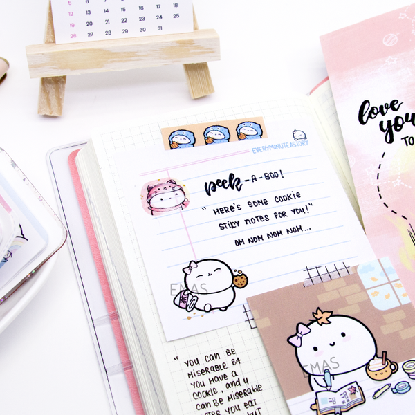 Cookie lover Beanie Sticky Notes- LOW STOCK!