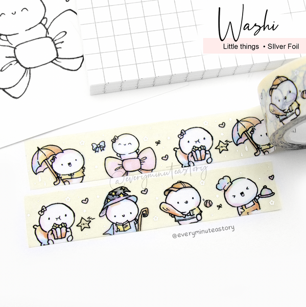 Inktober Little things washi | LIMITED STOCK! LIMIT: 3/order