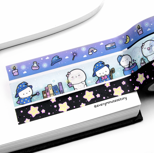 Believe in Magic washi Set of 3 | LOW STOCK! LIMIT: 3 sets/order